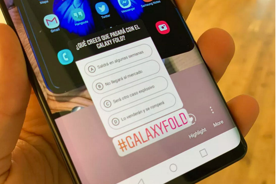 Las nuevas preguntas con opciones llegan a Instagram Stories. César Salza / CNET