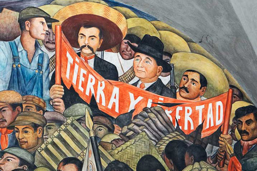 barba calina número Cinco obras de arte inspiradas en la Revolución Mexicana