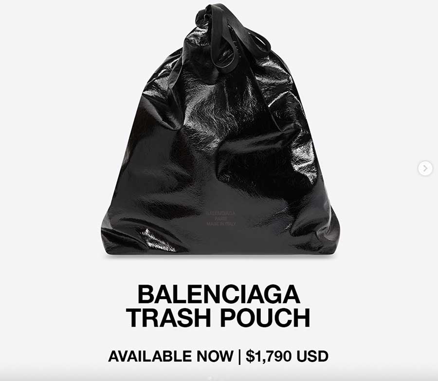 Balenciaga lo hace de nuevo: vende bolsa 'de basura' en más de 36 mil pesos  – El Financiero