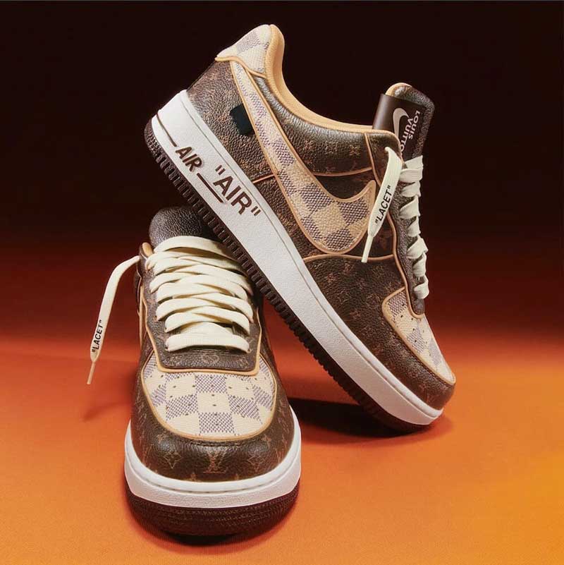 Nike y Louis Vuitton firman las Air Force 1 creadas por Virgil