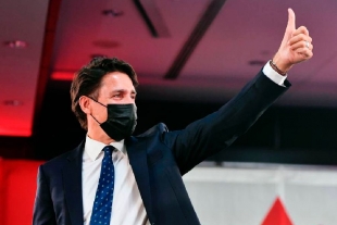 Trudeau gana tercer mandato en Canadá, sin mayoría parlamentaria