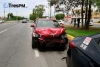 Dos lesionados por aparatoso choque en Calzada del Pacífico