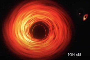 La NASA muestra la inmensidad de los agujeros negros en un vídeo