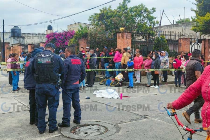 ¡Tragedia! Atropellan a niño de 8 años en Santiago Tianguistenco