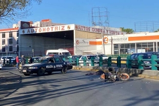 El accidente ocurrió en los carriles de baja velocidad de Paseo Tollocan 