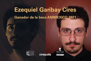 Ezequiel Garibay, ganador de la Beca Animexico 2021