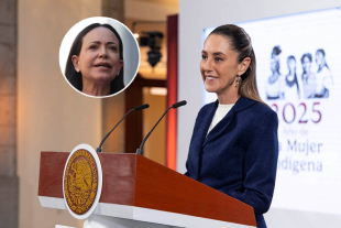 La presidenta Claudia Sheinbaum dijo que no tenía comentarios sobre el premio Nobel de la Paz