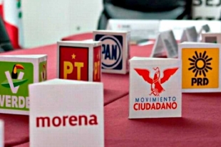 Partidos políticos recibirán más de 10 mil mdp en 2024