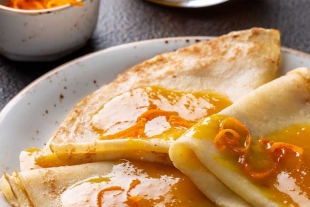 Crepas Suzette, un postre legendario y fácil de hacer