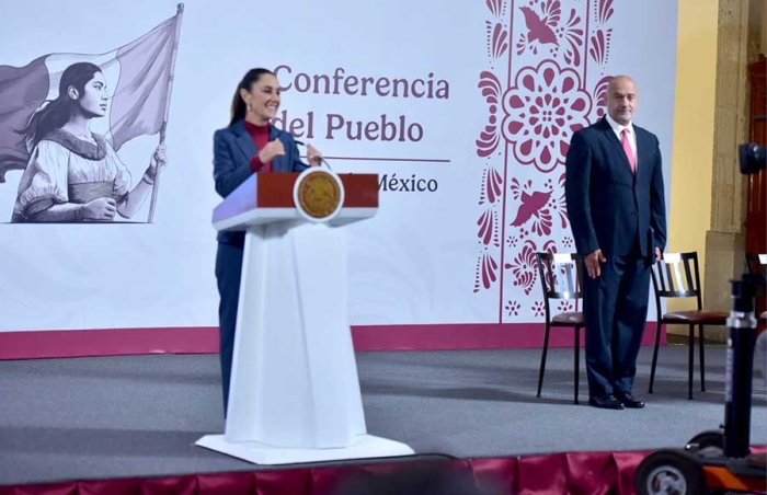 Ante la Presidenta Claudia Sheinbaum Pardo, el secretario Jesús Esteva Medina anunció el arranque de los trabajos formales