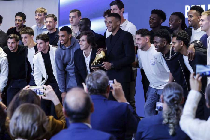 Florentino Pérez elogió la disciplina y compromiso del jugador