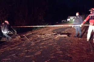 Lluvias provocan desgajamientos y cierre de carretera Santa Mónica-Cuernavaca