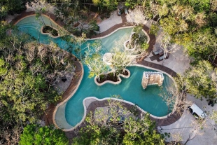 Oriundo, un hotel de lujo con cenote ubicado en medio de la selva Maya