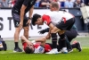 Santi Giménez, lesionado por tres meses: incertidumbre en el Feyenoord
