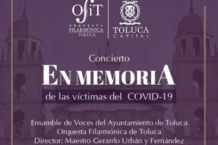 Ofrecerá OFiT concierto en memoria de víctimas de la pandemia