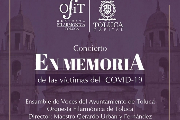 Ofrecerá OFiT concierto en memoria de víctimas de la pandemia