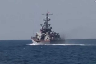Ataque con drones causó severos daños a buque de guerra ruso