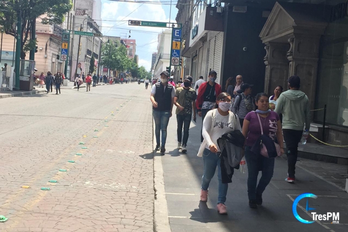 Insuficiente cerrar paso vial en el centro de Toluca, consideran ciudadanos