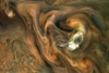 Imagen de la NASA revela espectaculares nubes en Júpiter