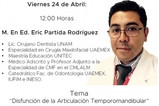 Odontología de UAEM realizó Seminario de  Conferencias “Encerrados pero educados”