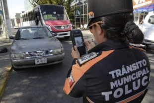 Hacen renovación en los elementos de Tránsito municipal de Toluca