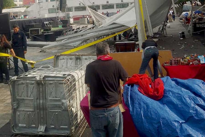 El gobierno municipal suspendió todas las actividades de la feria