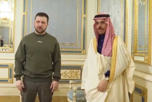Arabia Saudita dona 400 millones a Ucrania y pide fin de la guerra