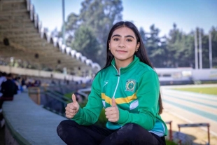 La universitaria expresó que desea estudiar Medicina y en lo deportivo seguir entrenando