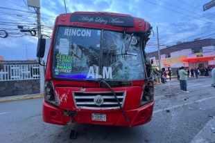 Tarde de accidentes en el primer cuadro de Toluca; once heridos