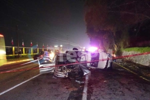 Accidente deja un muerto en la Toluca-Tenango del Valle