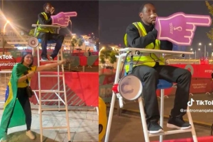 &#039;Metro Man&#039;, el empleado de Qatar que se volvió viral en redes sociales