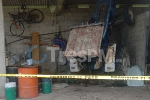 Un hombre es arrollado por un tractor en Almoloya de Juárez