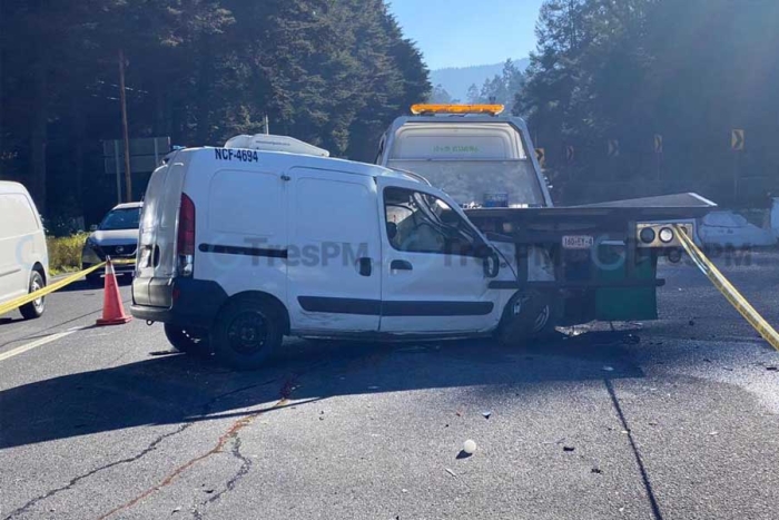 Muere conductor en accidente en la México-Toluca