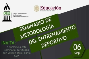 El seminario contará con ponentes de talla nacional, como Pedro E. Gómez Castañeda, metodólogo con experiencia olímpica, y Cristian Escudero Malpica