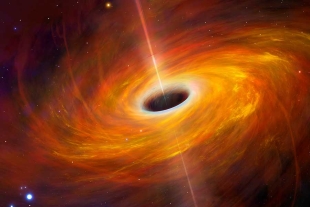 NASA captura inusual y cercana vista de un agujero negro devorando una estrella