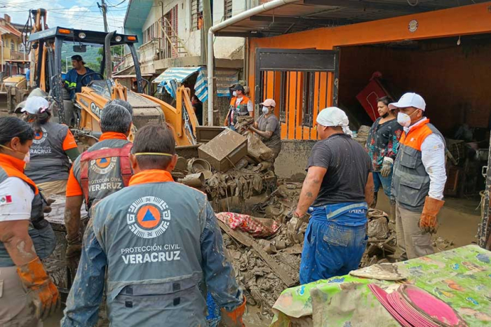 Explicó que para las viviendas que sufrieron daño medio se dará un segundo apoyo de 25 mil pesos