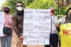 Protestan por tala de árboles en fraccionamiento Villas del Campo