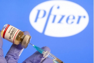 Llegan a México 511 mil vacunas de Pfizer