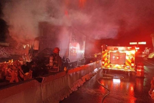 Carambola en la carretera México-Cuernavaca deja 2 muertos