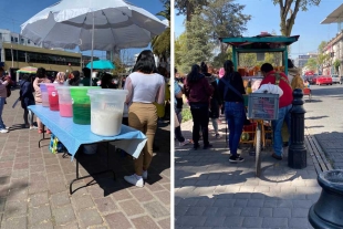 Comerciantes establecidos exigen retiro de puestos ambulantes del Jardín Zaragoza