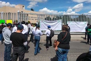 Profesores del CECyTEM demandan pago de prestaciones