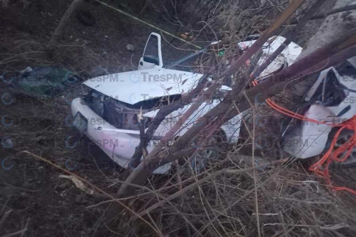 Fallece automovilista luego de estrellarse contra un árbol en Malinalco