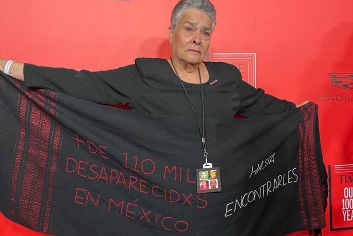 Mexicana reconocida por la revista Time alza la voz por los desaparecidos