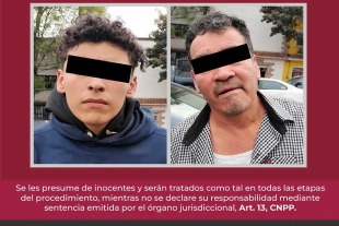 Detienen a dos posibles integrantes de una banda delictiva dedicada a la extorsión de empresas constructoras