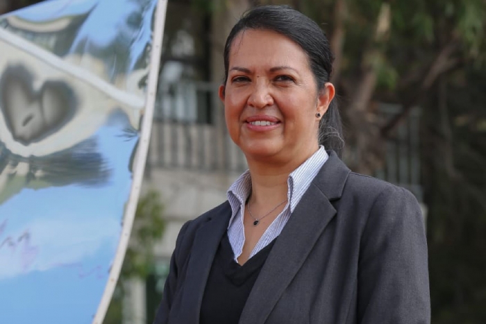 Miriam Sánchez, investigadora de la UAEM, creó   dispositivo que acelera degradación de plásticos