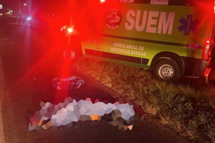 Fallece una persona al caer de una motocicleta sobre la carretera Atlacomulco- Toluca