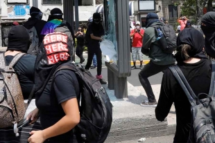 Protestas y saqueos en la CDMX