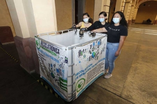 Esta campaña tiene como objetivo de que la comunidad universitaria se sensibilice sobre la importancia de darle un adecuado manejo a los residuos electrónicos que se generan de manera cotidiana.