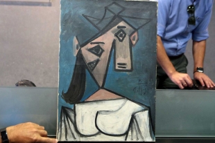 Recuperan en Grecia cuadro de Picasso, robado hace 9 años