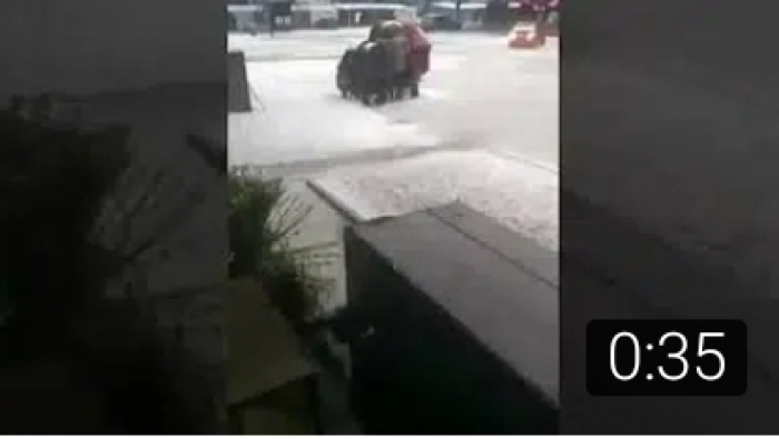Colapsan 3 naves de la Central de Abasto en CDMX